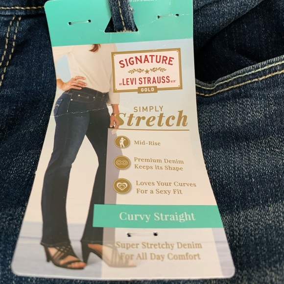 Signature by Levi Strauss Jeans 18M Brand New - Picture 6 of 8